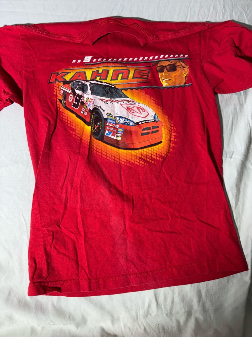 Chase Authentics Red Kids Racing Graphic Tee